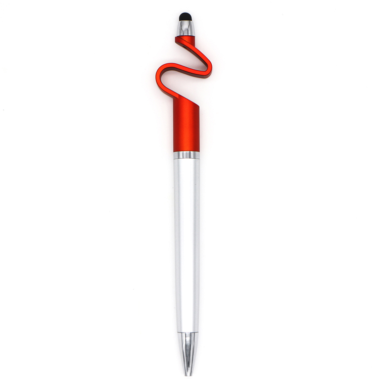 Mobile phone holder stylus gift ballpoint pen supplier